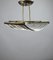 Suspension Lamp in Curved Glass Bars by Antonio Da Piedade, 1970s 8