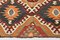 Vintage Handmade Wool Kilim Rug 8