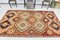 Vintage Handmade Wool Kilim Rug 4