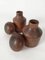 Bottiglie o vasi vintage in legno di frassino, anni '60, set di 2, Immagine 22
