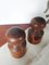 Botellas o jarrones alpinos vintage de fresno torneado, años 60. Juego de 2, Imagen 14