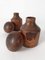 Vintage Alpine Bottles or Vases in Turned Ash Wood, 1960s, Set of 2 18