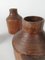 Vintage Alpine Bottles or Vases in Turned Ash Wood, 1960s, Set of 2, Image 10