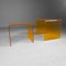 Vintage Side Tables in Acrylic Glass, 1970s, Set of 2 2