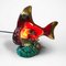 Keramik Fisch Tischlampe von Vallauris, 1950er 1
