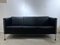 Italian Felix Sofa in Black Leather by Burghard Vogtherr for Arflex, 1980s, Image 2