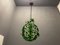 Vintage Green Murano Flower Light Pendant , 1960s 1