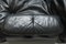 Vintage Marsala Sofa aus Schwarzem Patchwork Leder von Michel Ducaroy für Ligne Roset 15