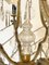 Gilt Iron & Glass Chandelier, 1960s 2