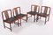 Dinner Chairs by Illum Wrapsø, Denmark, 1960s, Set of 4, Image 5