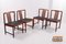 Dinner Chairs by Illum Wrapsø, Denmark, 1960s, Set of 4, Image 6