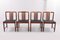 Dinner Chairs by Illum Wrapsø, Denmark, 1960s, Set of 4 8