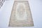 Vintage Botanical Oushak Area Rug 1