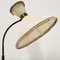 French Tripode Floor Lamp in Varnished Wood and Brass, 1950 5