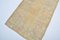 Vintage Camel Brown Faded Wool Rug 6