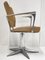 Pivoting Armchairs in Leather and Aluminum, 1970, Set of 2, Image 2