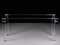 Fabianart Acrylic Glass Console Tale, Italy, 1985, Image 6