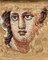 Mosaik des Frauengesichts von Artemosaico di Puglisi Liborio, Ravenna, Italien 3
