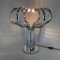 Italian Space Age Chrome Table Lamp attributed to Stilux Milano, 1970s, Image 3
