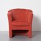 Red Office Tub Armchair, 1990s, Image 2