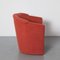 Red Office Tub Armchair, 1990s 5