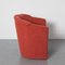 Red Office Tub Armchair, 1990s, Image 5