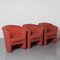 Red Office Tub Armchair, 1990s 11
