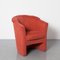 Red Office Tub Armchair, 1990s, Image 1