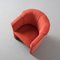 Red Office Tub Armchair, 1990s 6