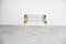 Nest of Brass and Acrylic Glass Tables, 1970s, Set of 3 8