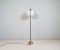 Midcentury Asea Metal and Brass Floor Lamp, Sweden, 1960s 13