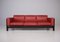 Red Leather Bastiano Sofa from Knoll & Scarpa, 2000s 4