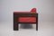 Red Leather Bastiano Sofa from Knoll & Scarpa, 2000s, Image 3