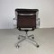 Brown Leather Soft Pad Group Chair by Eero Saarinen for Eames Herman Miller, 1960s 4