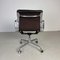 Brown Leather Soft Pad Group Chair by Eero Saarinen for Eames Herman Miller, 1960s, Image 4