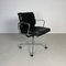 Brown Leather Soft Pad Group Chair by Eero Saarinen for Eames Herman Miller, 1960s 1