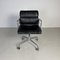Brown Leather Soft Pad Group Chair by Eero Saarinen for Eames Herman Miller, 1960s, Image 2