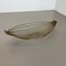 Large Minimalist Brass Fruit Bowl Shell attributed to Carl Auböck, Austria, 1950s, Image 2