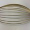 Large Minimalist Brass Fruit Bowl Shell attributed to Carl Auböck, Austria, 1950s 16