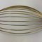 Large Minimalist Brass Fruit Bowl Shell attributed to Carl Auböck, Austria, 1950s, Image 16