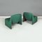 Modern Italian Green Alky Chairs attributed to Giancarlo Piretti for Anonima Castelli, 1970s 4