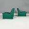 Modern Italian Green Alky Chairs attributed to Giancarlo Piretti for Anonima Castelli, 1970s 5
