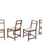 Italienische Mid-Century Esszimmerstühle aus Holz von Renato Venturi oder Mim Roma, 1960er 5