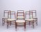 Italienische Mid-Century Esszimmerstühle aus Holz von Renato Venturi oder Mim Roma, 1960er 7