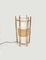 Lampada da tavolo o da terra in bambù, vimini e cotone, Italia, anni '60, Immagine 10