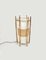 Tisch- oder Stehlampe aus Bambus, Rattan & Baumwolle im Stil von Louis Sognot, Italien, 1960er 10