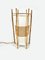 Tisch- oder Stehlampe aus Bambus, Rattan & Baumwolle im Stil von Louis Sognot, Italien, 1960er 11