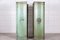 Italian Painted Mahogany Armoire Cupboards, 1940s, Set of 2 7