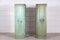 Italian Painted Mahogany Armoire Cupboards, 1940s, Set of 2 9