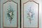 Italian Painted Mahogany Armoire Cupboards, 1940s, Set of 2, Image 3